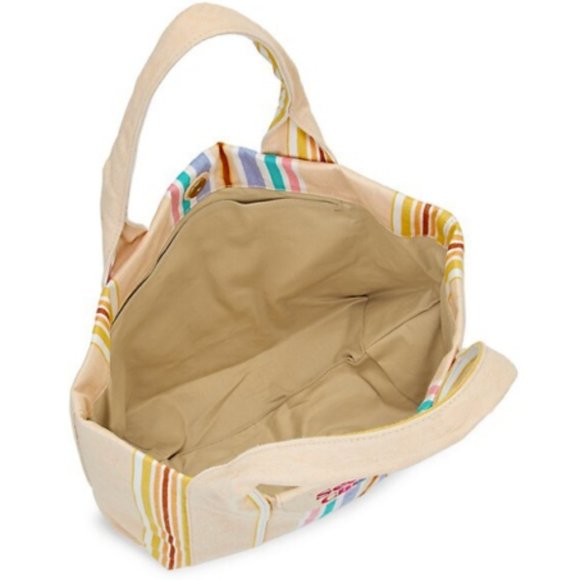 See by Chloé Laetizia Striped Tote Bag in Smooth Tan MSRP$450 Great Reviews - Picture 12 of 13